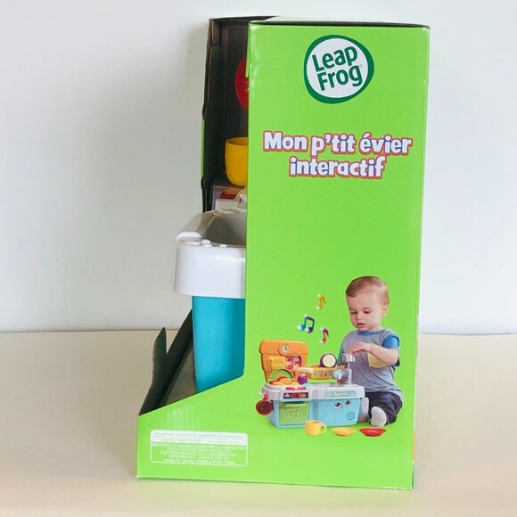 Leapfrog Scrub 'n Play Smart Sink (French Version) For 18 Months New in Box - Picture 14 of 16